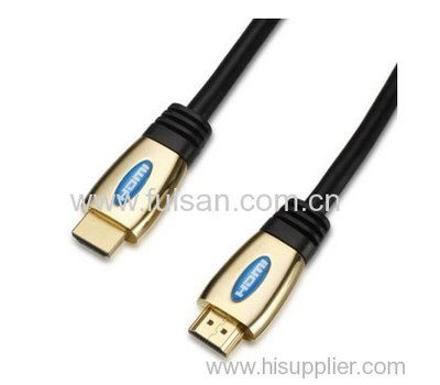 Gold Plated Double Shield Full Copper 1080P Support 3D 1.4 HDMI Cables with Nylon 1.5m 2m 3m 5m 7.5m 10m 15m 20m