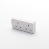 13A Fused BSI Approved 3 Gang Socket Outlet UK Power Strip with Switch And Usb Port