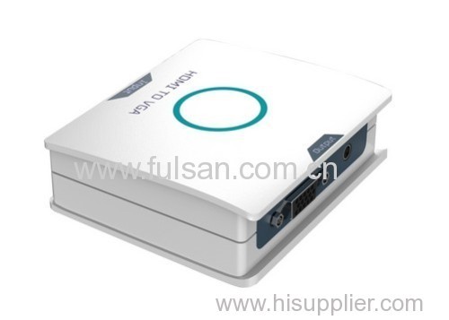 1080P Hdmi to VGA Converter Adapter with R/L Audio Converter