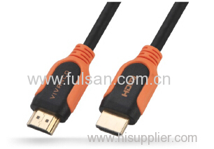 High speed dual molded hdmi cable 1.4v