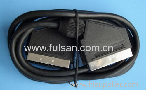 Scart to 3rca Cable 1m 1.5m 2m 3m