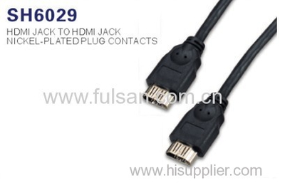 High Speed HDMI to HDMI Cable Female to Female Cable