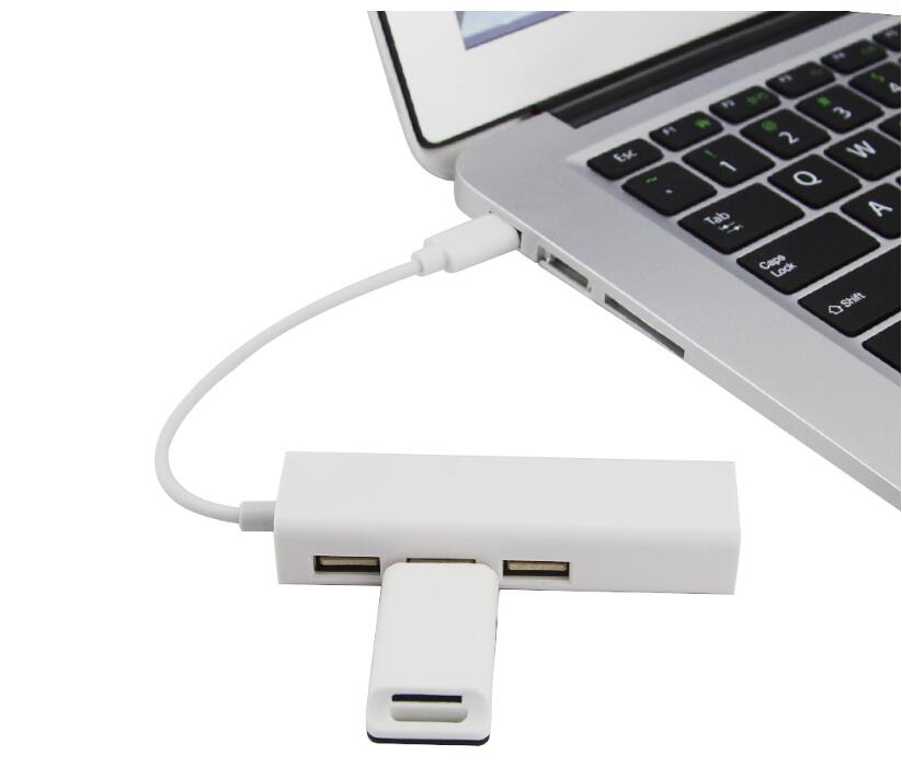 USB 3.1 Type C (USB-C) to RJ45 Gigabit Ethernet LAN Adapter Thunderbolt 3 Compatible for Apple The Macbook Chromebook 
