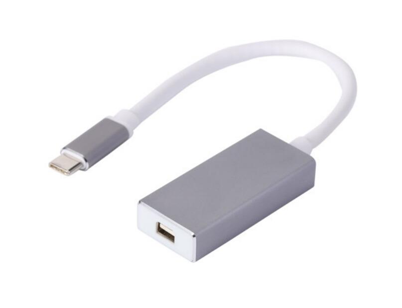 Plug and Play Mini USB3.1 Type C To DisplayPort DP 1080p Converter Adapter For MacBook Android smart phones Extension cord 