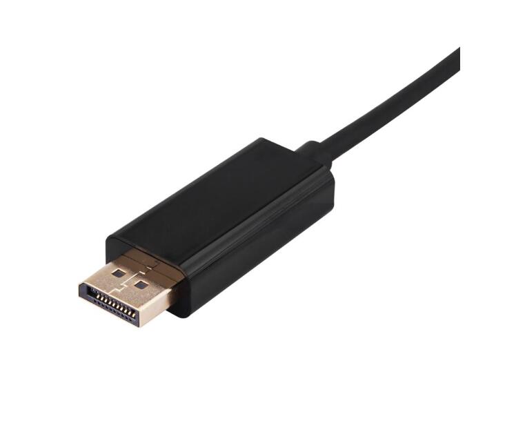 1.8M USB 3.1 Type C to DisplayPort DP 4K 60Hz Digital Converter Adapter Cable For Macbook Galaxy S8/plus