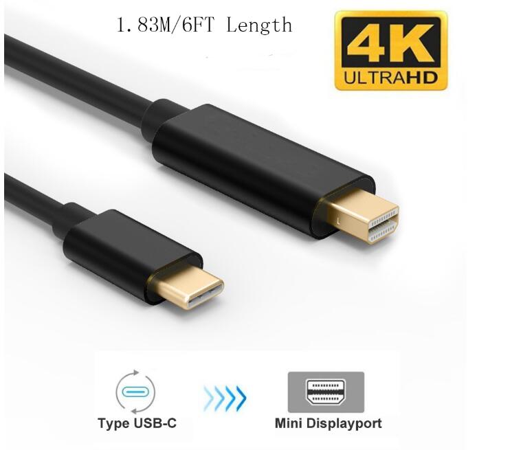 Type c to mini DP cable 2