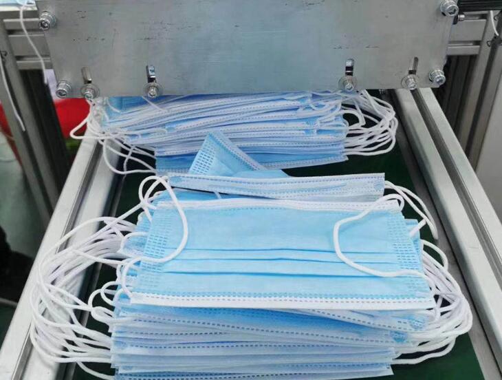 Non-woven Fabric with 3 Layers Disposal Face Mask