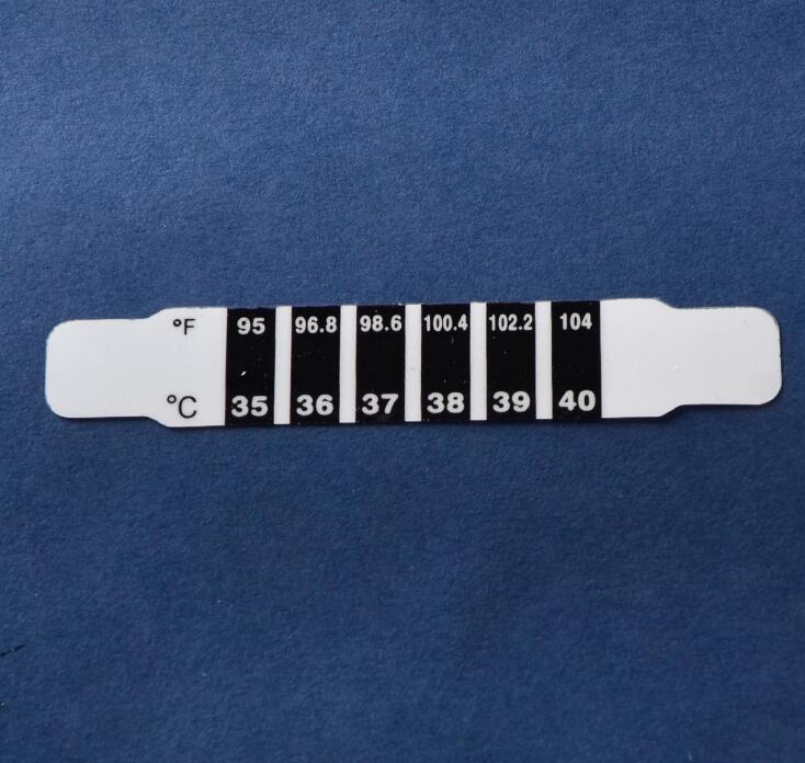 Disposable Tape Feverscan Plastic Strip Thermometer 