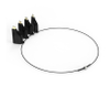 Portable 4 in 1 USB 3.1 Type C to Dp VGA Mini Dp HDMI 4K 30Hz Keychain Adapter
