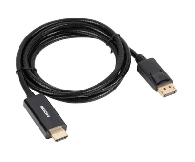 6ft DisplayPort To HDMI Cable DP To HDMI Converter Cable For PC Monitor Support 4K Resolution 