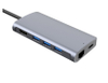 High Speed Transmission Wholesale Usb Hub 4 in 1 Type C Pro To Pd Hd Usb3.0 3.5mm Audio Adapter 