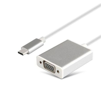 Factory Directly Supply ABS USB C To VGA F Adapter Cable 