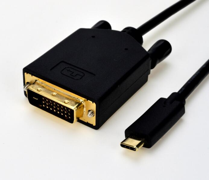 USB 3.1 Type C USB C to DVI Cable 6 Feet 1.8 Meters 1080P 