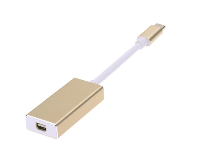 USB 3.1 Type C To Mini DP Adapter 4K Connector for Macbook