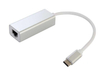 USB 3.1 Type C (USB-C) to RJ45 Gigabit Ethernet LAN Adapter Thunderbolt 3 Compatible for Apple The Macbook Chromebook 